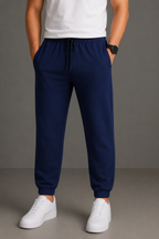 Dark  Blue & Black Track Pant Pack of 2