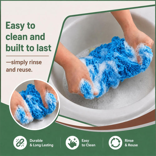 Ceiling Fan Cleaner Brush with Extendable Pole (Assorted Color)