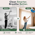 Ceiling Fan Cleaner Brush with Extendable Pole (Assorted Color)