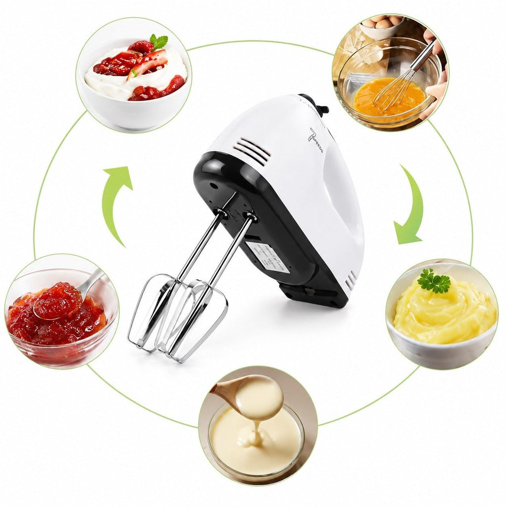 Food Beater for Whipping Mixing Cookies Cakes Eggs Dough