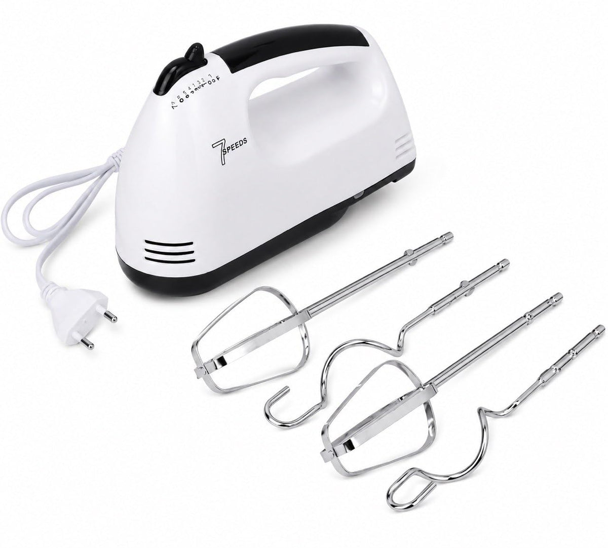 Food Beater for Whipping Mixing Cookies Cakes Eggs Dough
