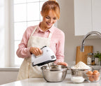 Food Beater for Whipping Mixing Cookies Cakes Eggs Dough