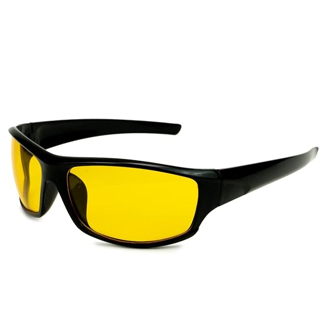 night driving glasses, unisex,  yellow color, sunglasses - CL-RA-935
