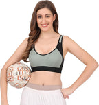 New Women Sport Non Padded, Bra Breathable & Adjustable, Easy Comfort Pack of 3